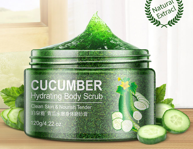 COBSTORE™ Cucumber Skin Facial Scrub