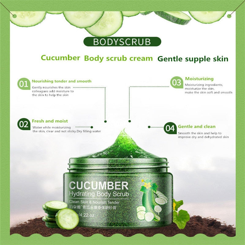 COBSTORE™ Cucumber Skin Facial Scrub